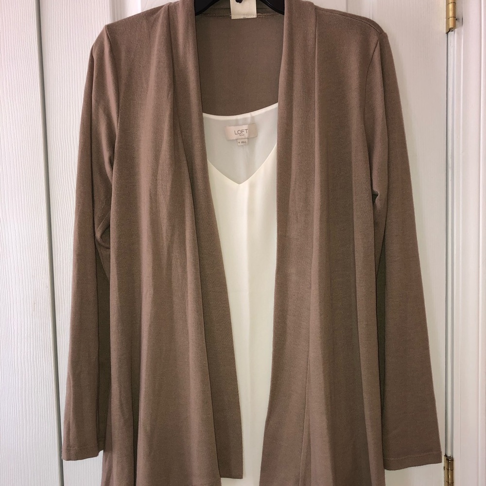 Sand Colored Long Sweater